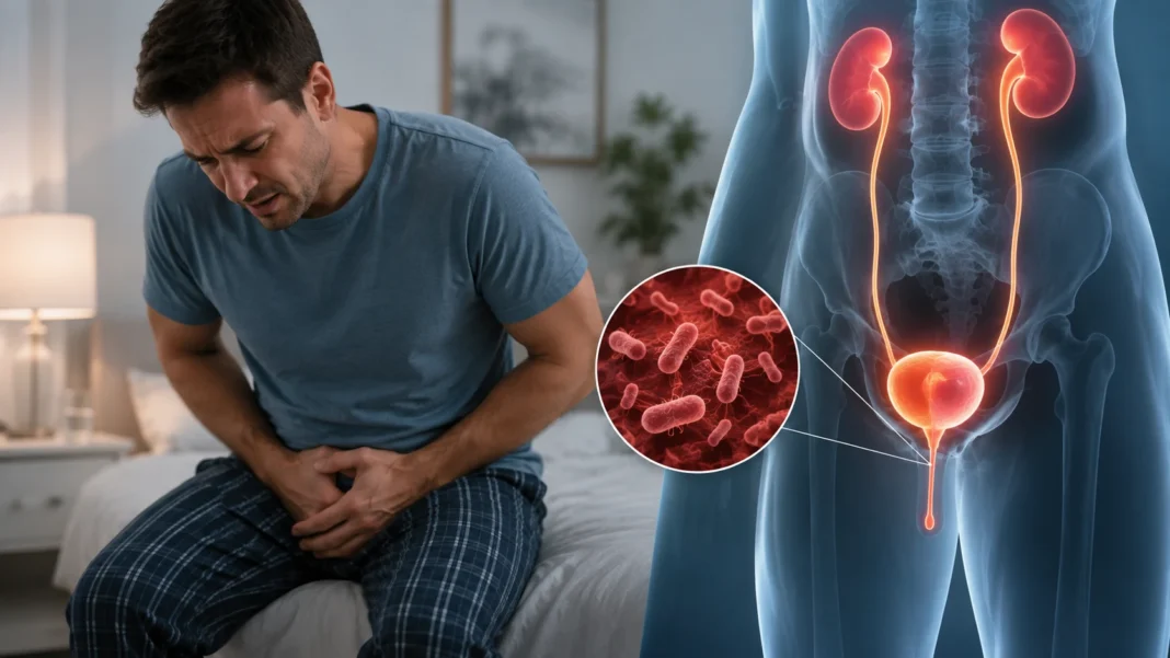 UTI Symptoms in Men Signs, Causes & Treatment