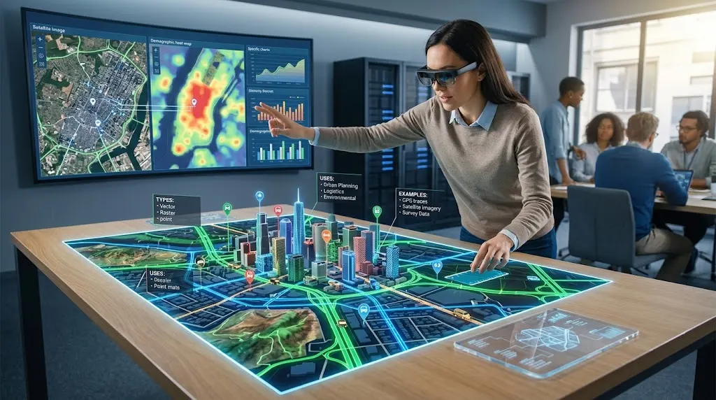 What Is Spatial Data? Types, Uses & Examples