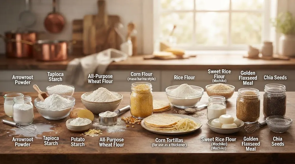 10 Best Cornstarch Substitutes for Cooking & Baking