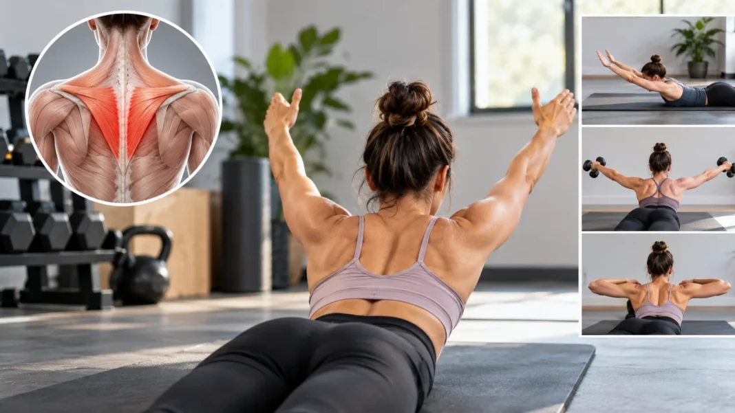 Lower Trap Exercises Form, Benefits & Tips