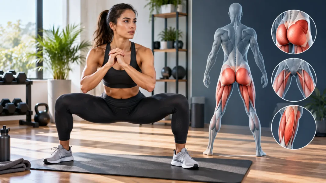 Sumo Squat Muscles Worked Primary Muscles & Benefits